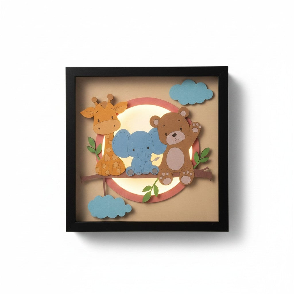 Safari Friends Night Light
